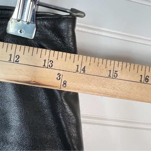 Wilsons Leather Maxima Black Straight Leg Pants Women’s Size 4 - Picture 12 of 13